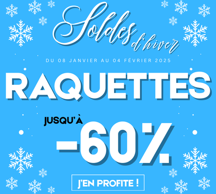 Soldes raquettes tennis